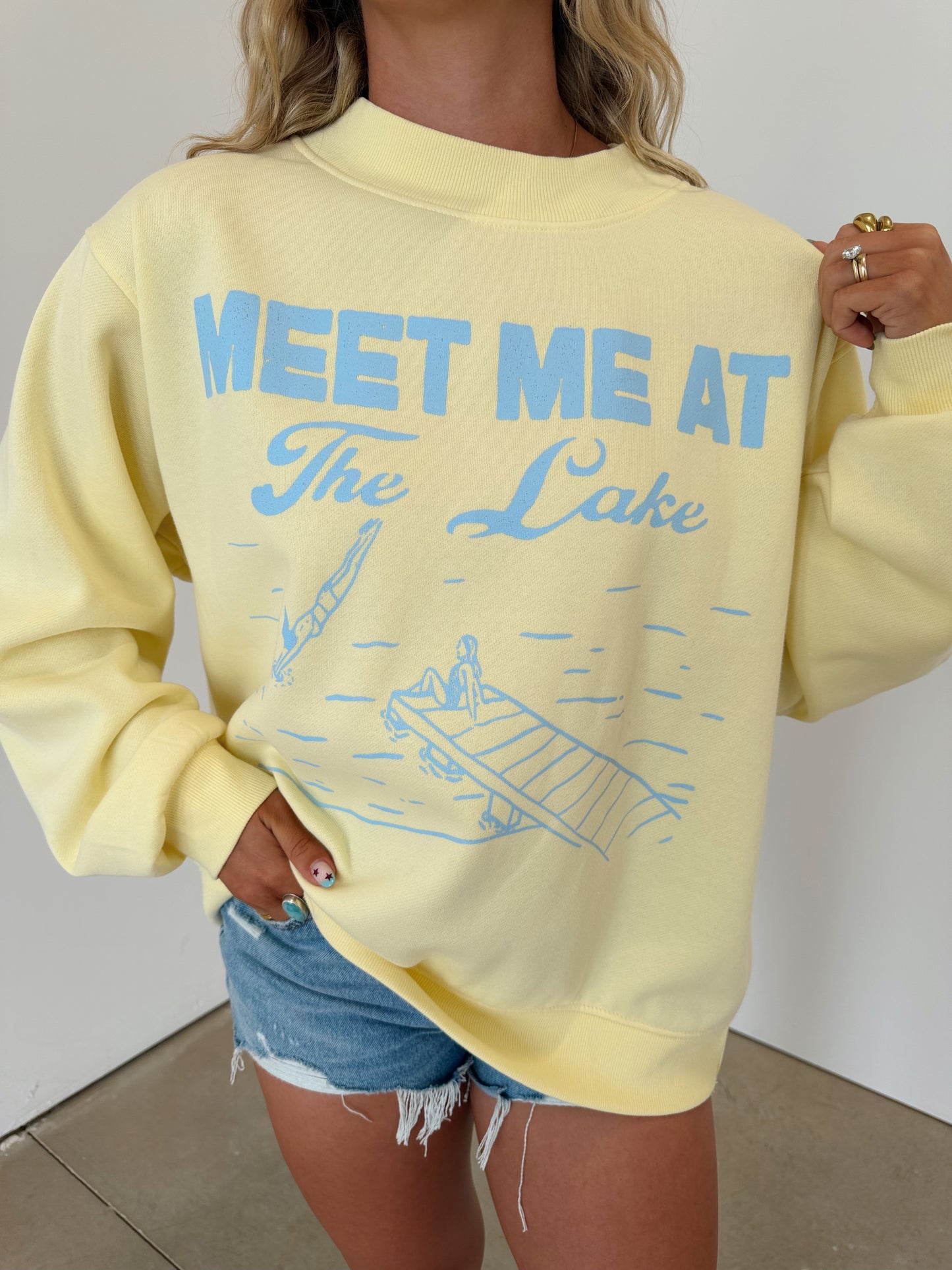 Meet Me At The Lake Crewneck