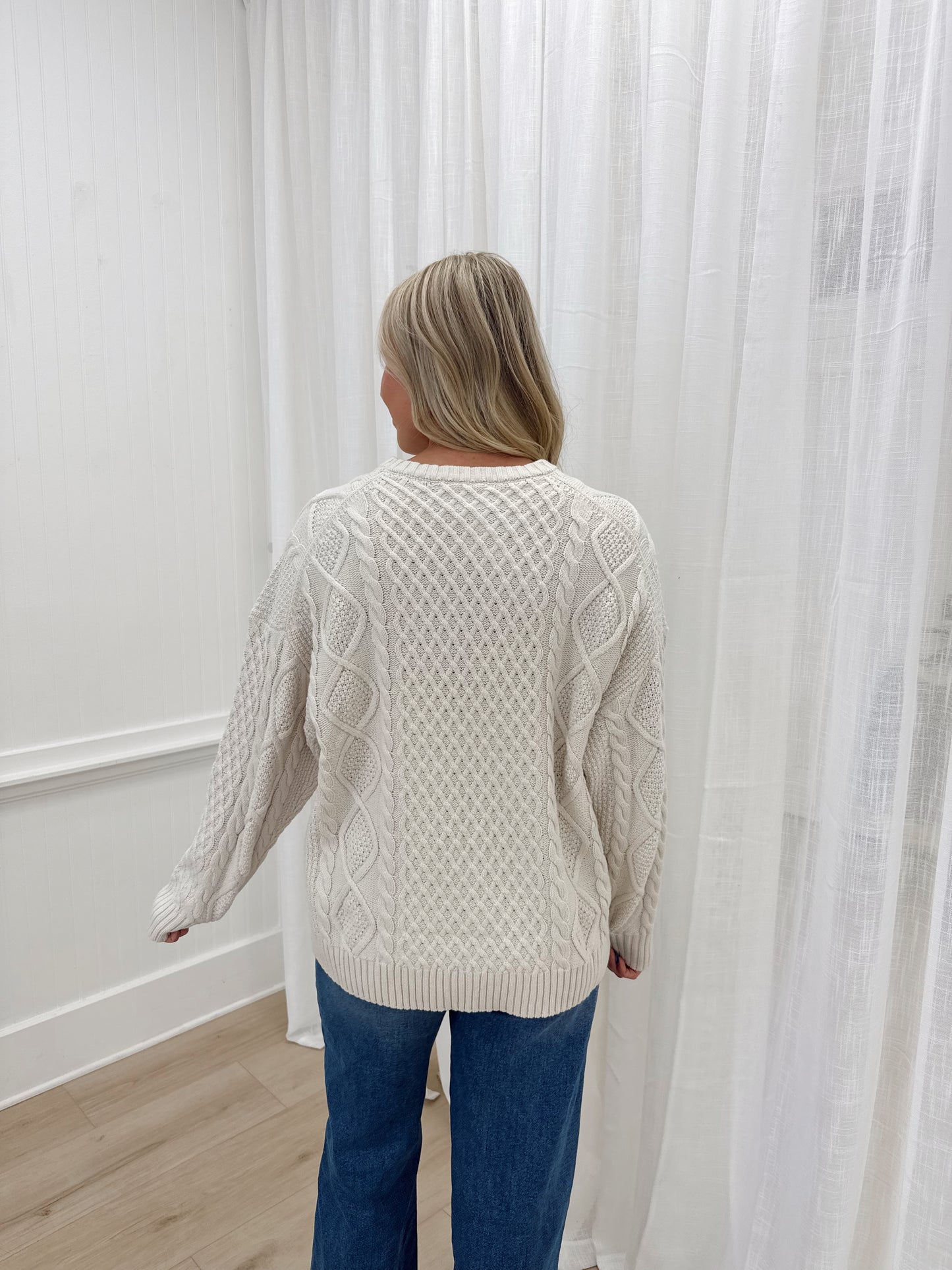 Clara Cable Knit Sweater