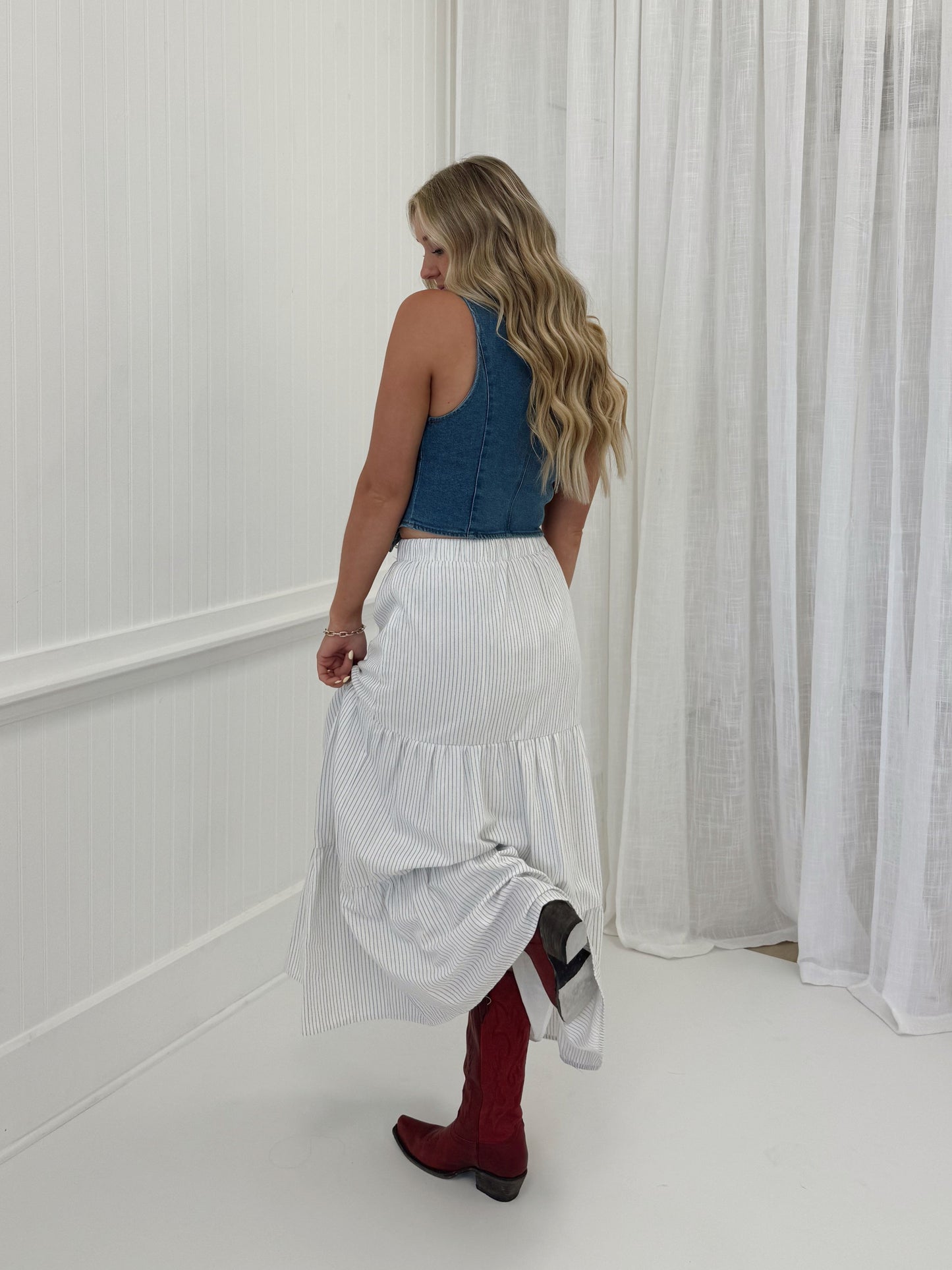 Miranda Denim Vest