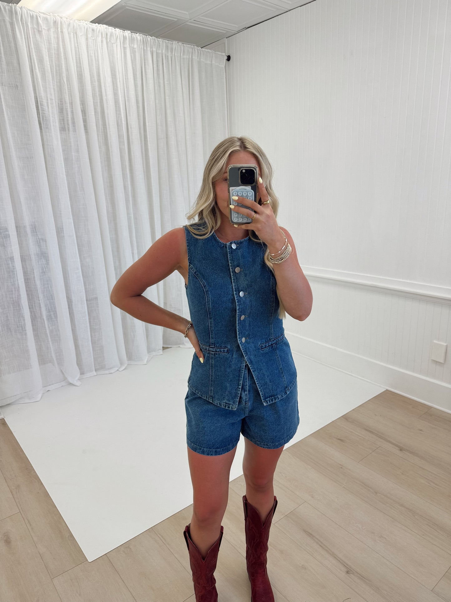 Ella Denim Set