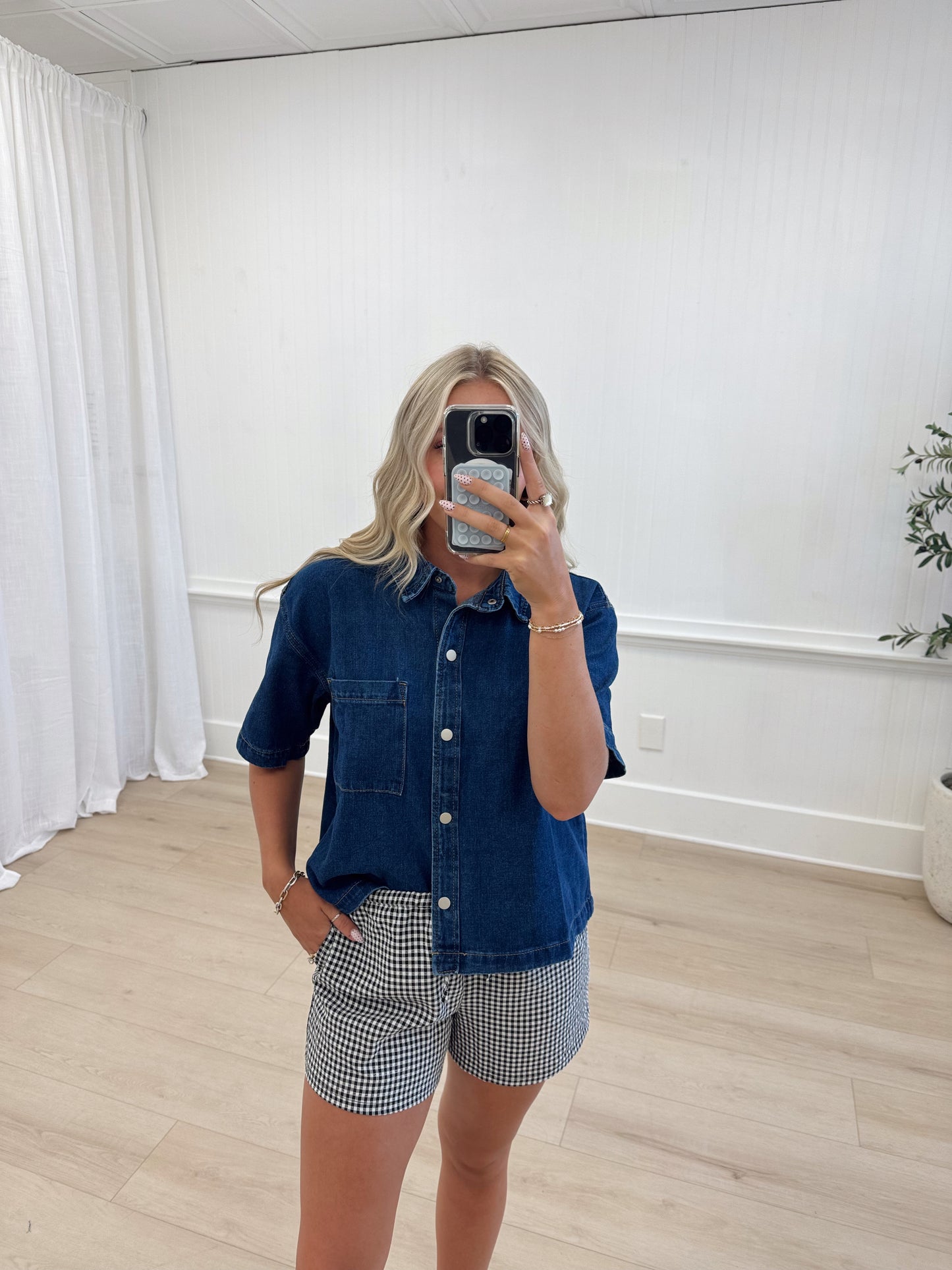 Lorelei Denim Top