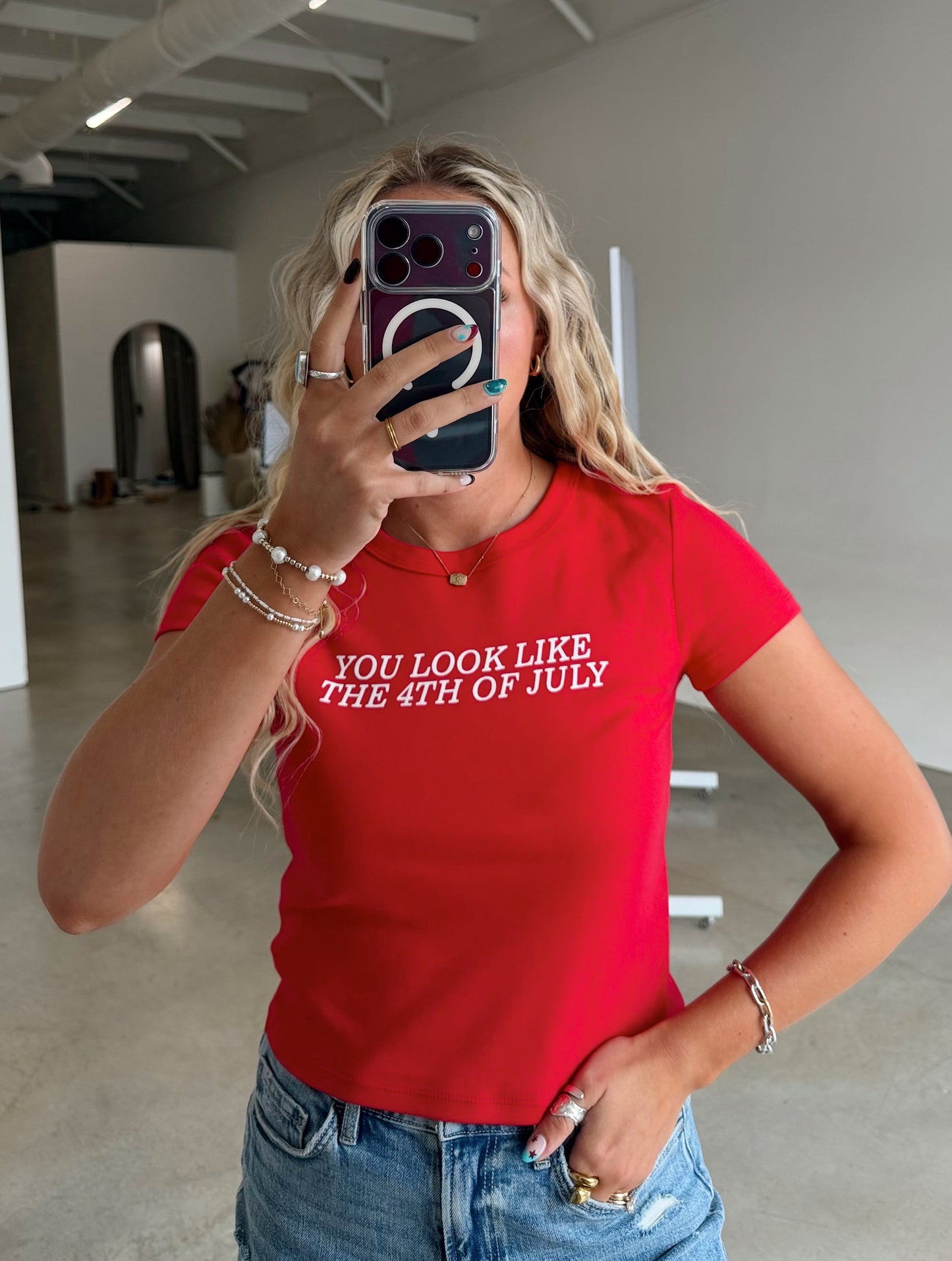 You Look like the 4th of July Baby Tee