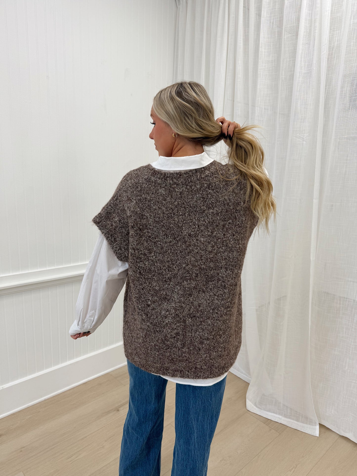 Mocha Sweater Vest