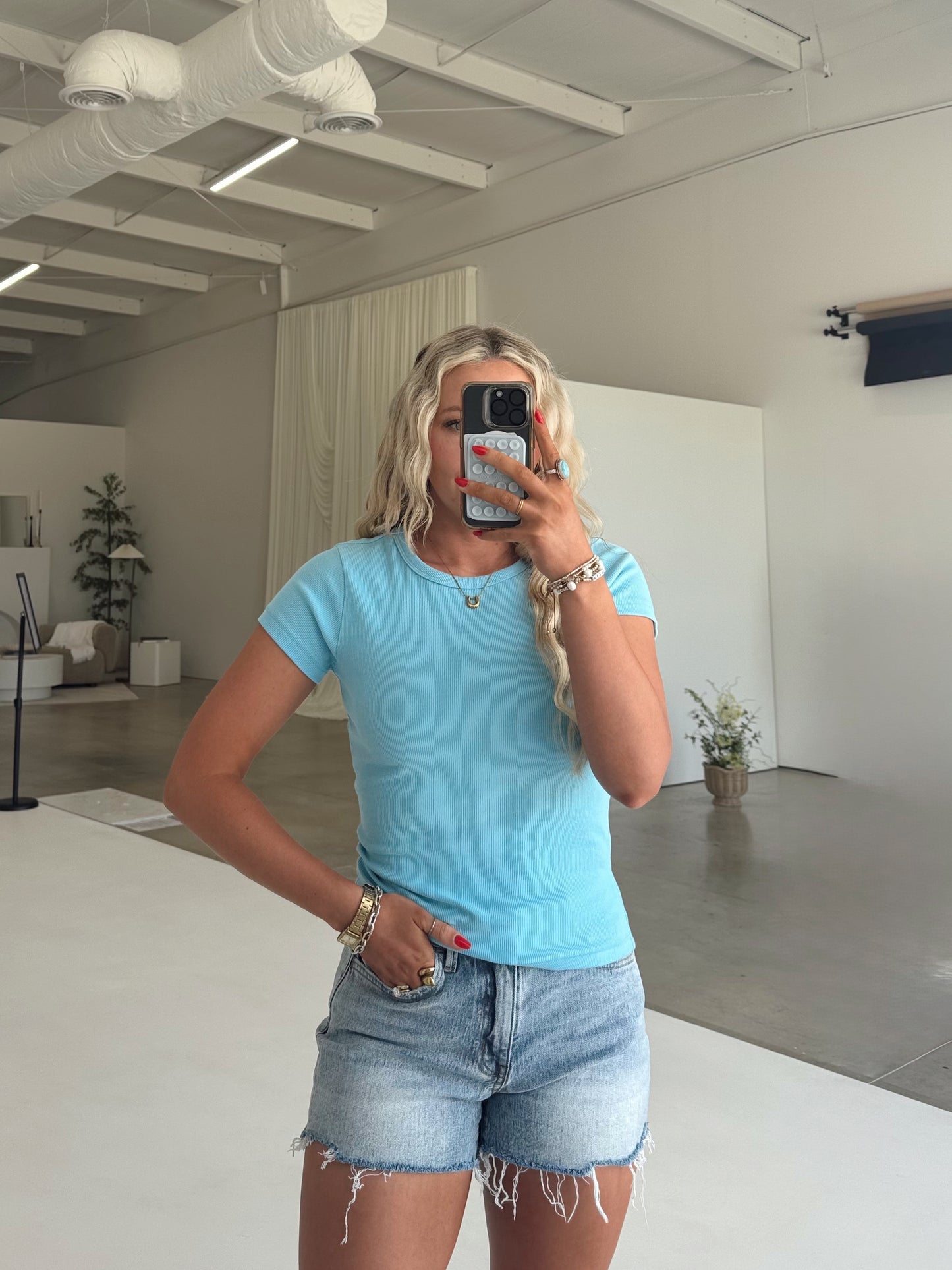 Riley Ribbed Top