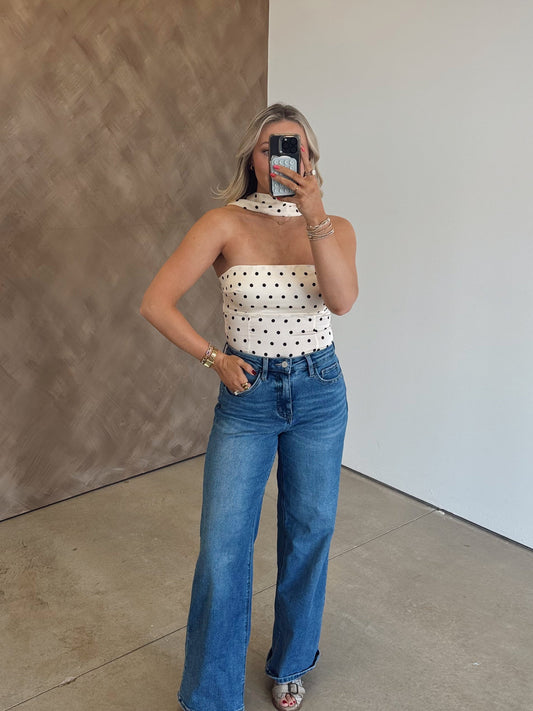 POLKA DOT TOP