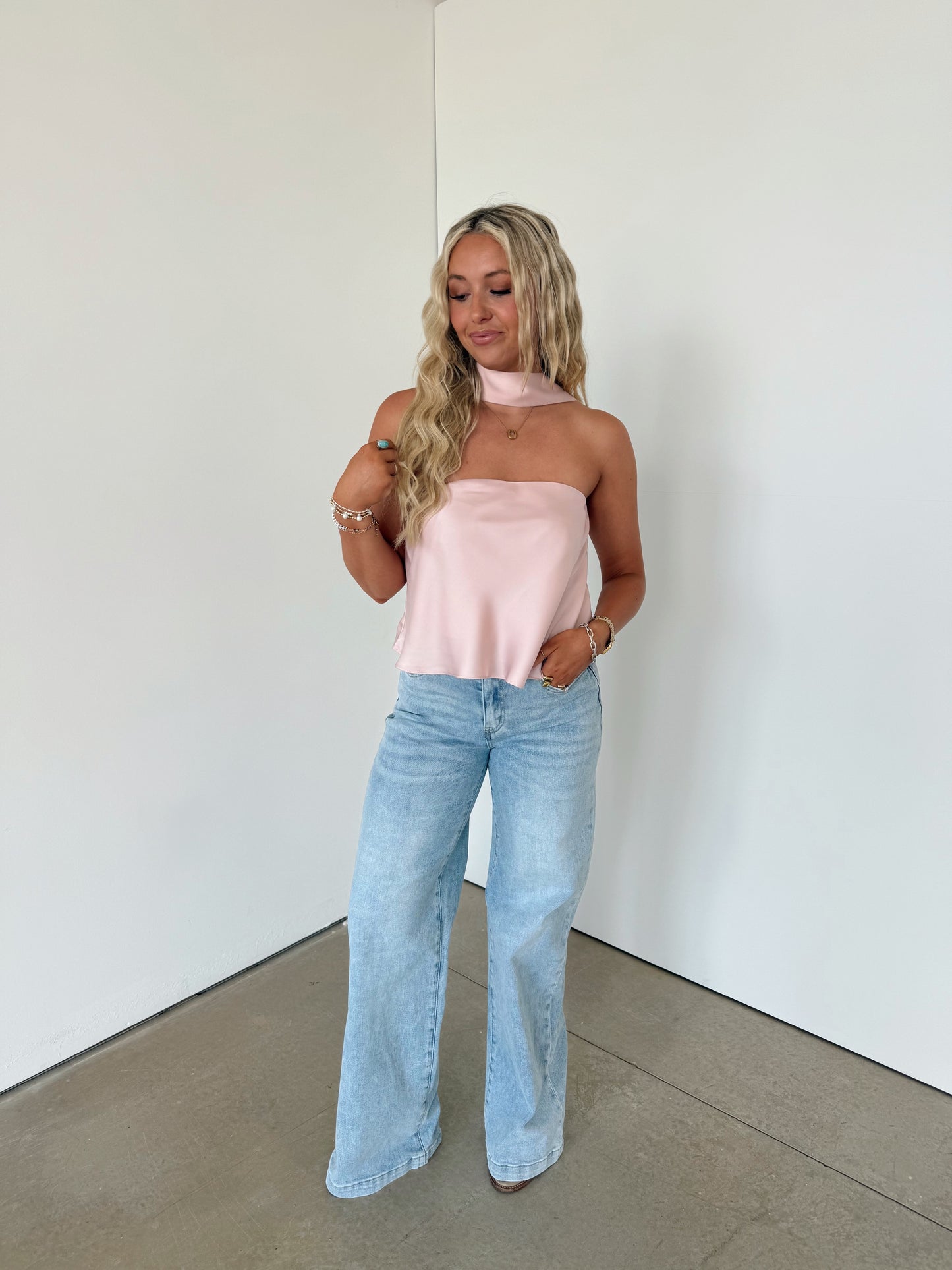 Savy Satin Top
