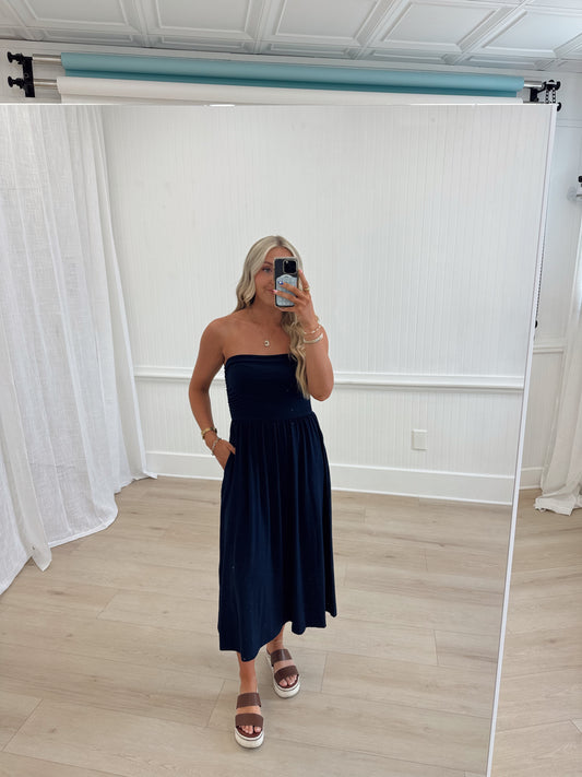 Maddy Midi - Navy