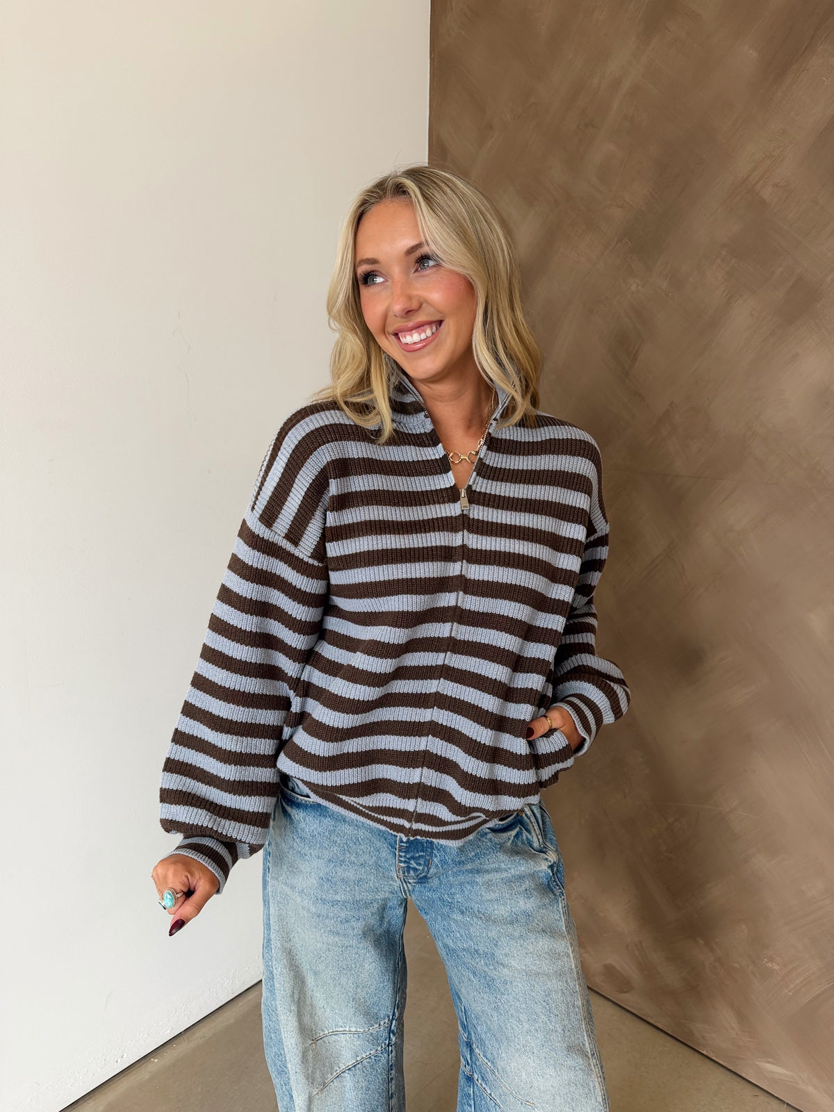 Autumn Zip Cardigan