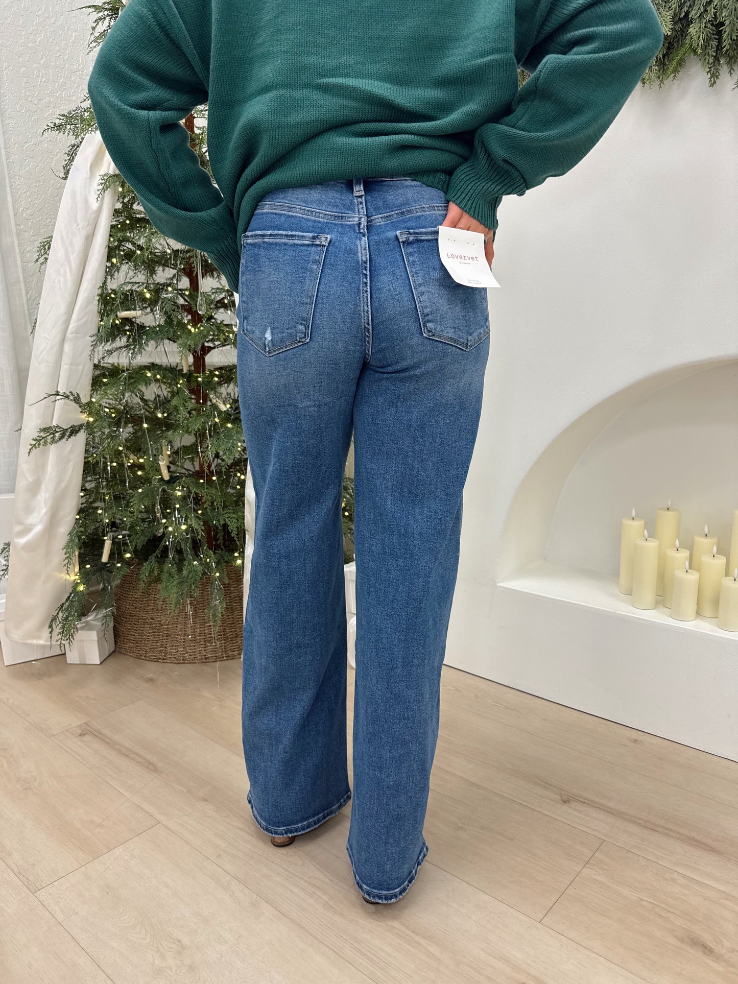 High Rise Baggy Jean- Lovervet by Vervet