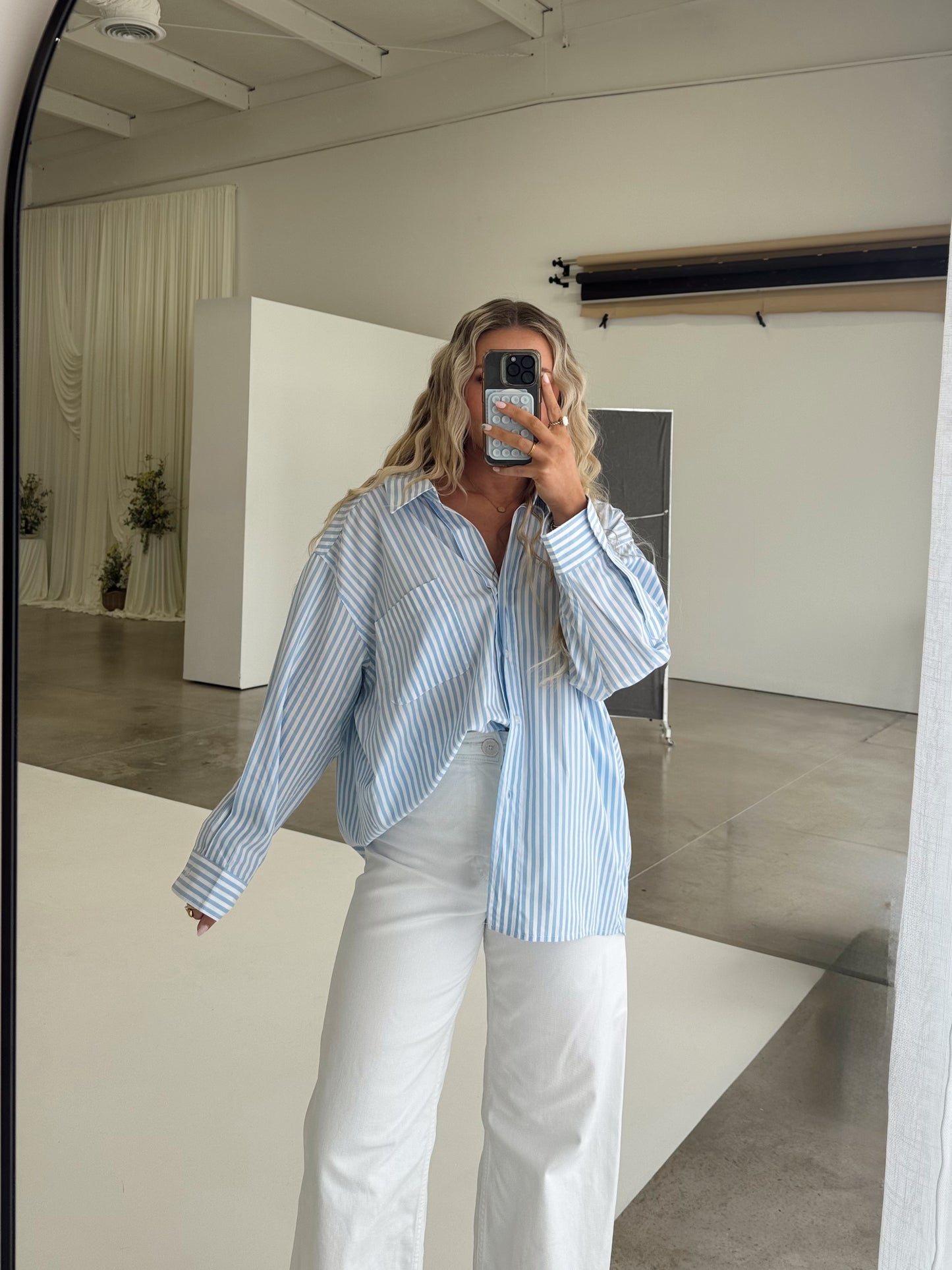 Luna Button Down