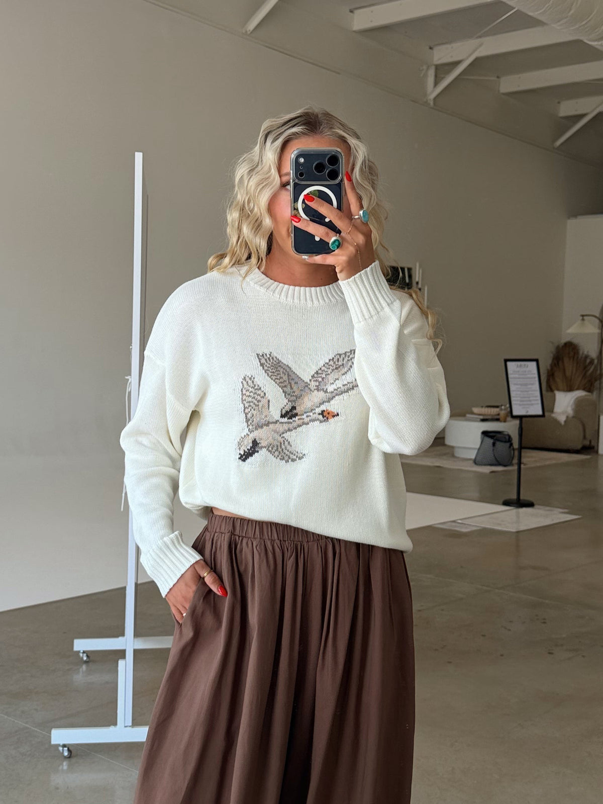 Swan Sweater