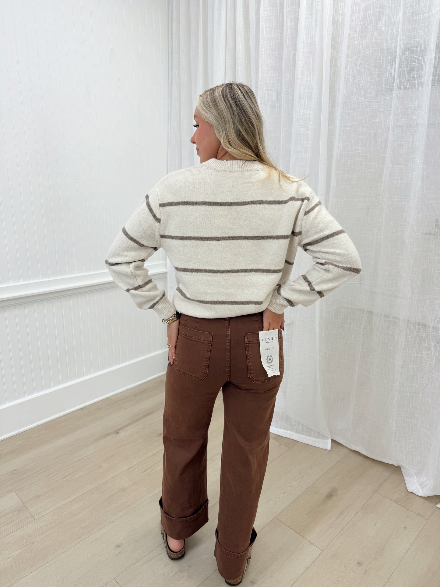 Becca Striped Sweater