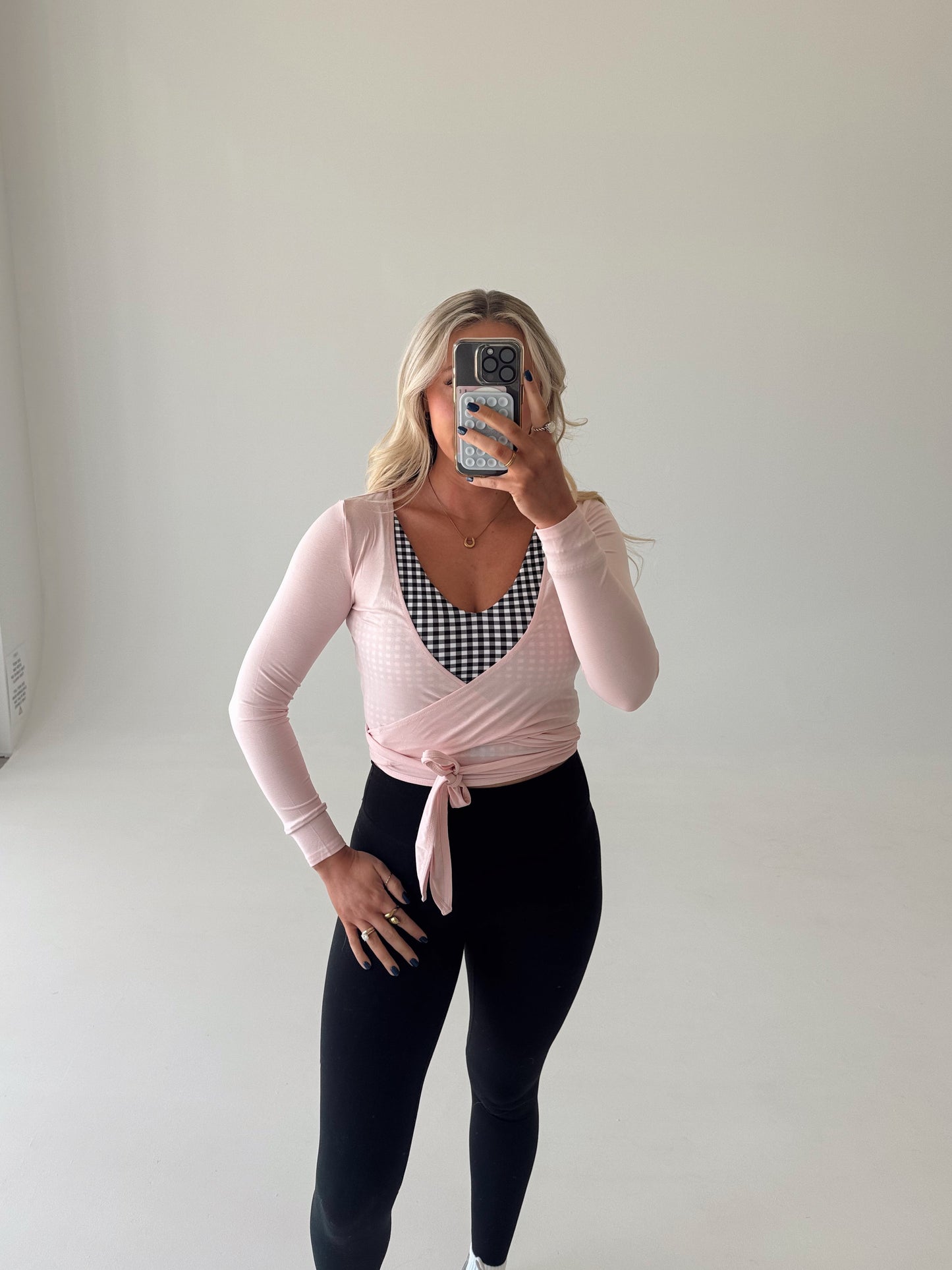 Wrinley Wrap Top