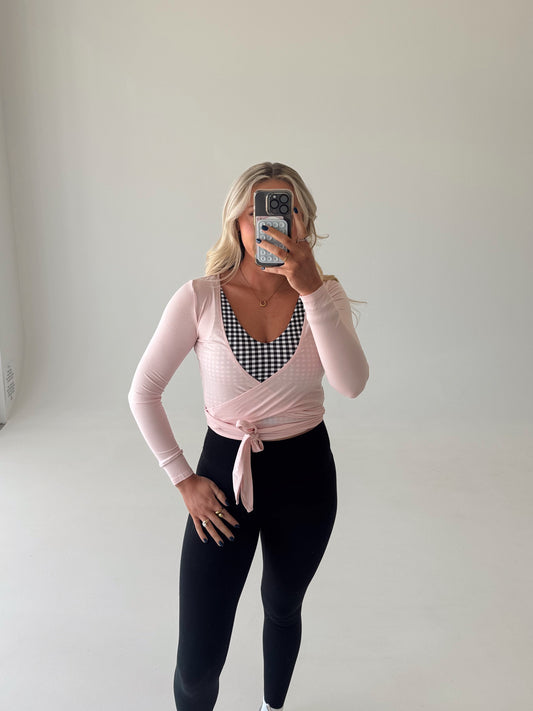 Wrinley Wrap Top