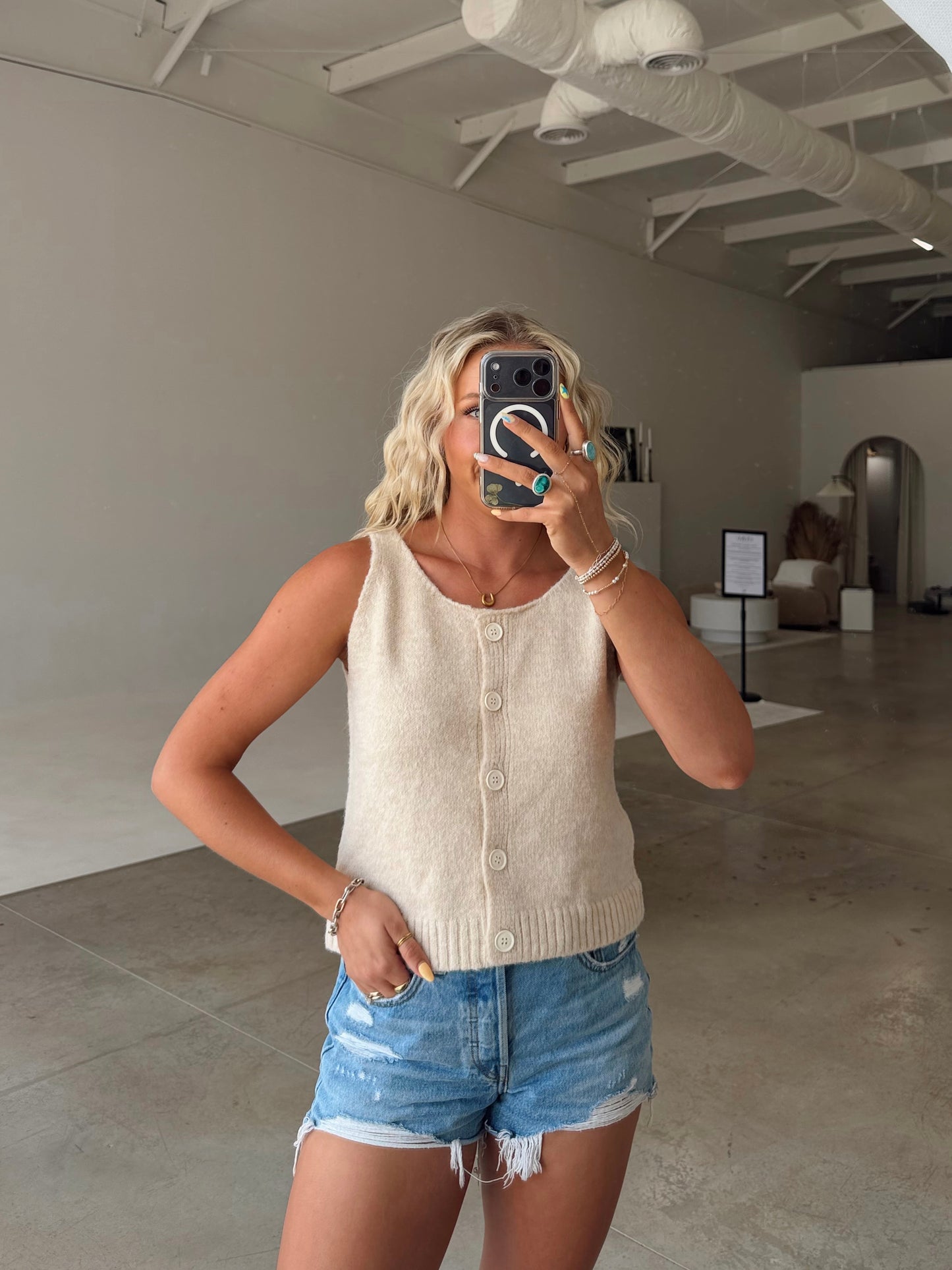 Kendra Sweater Tank