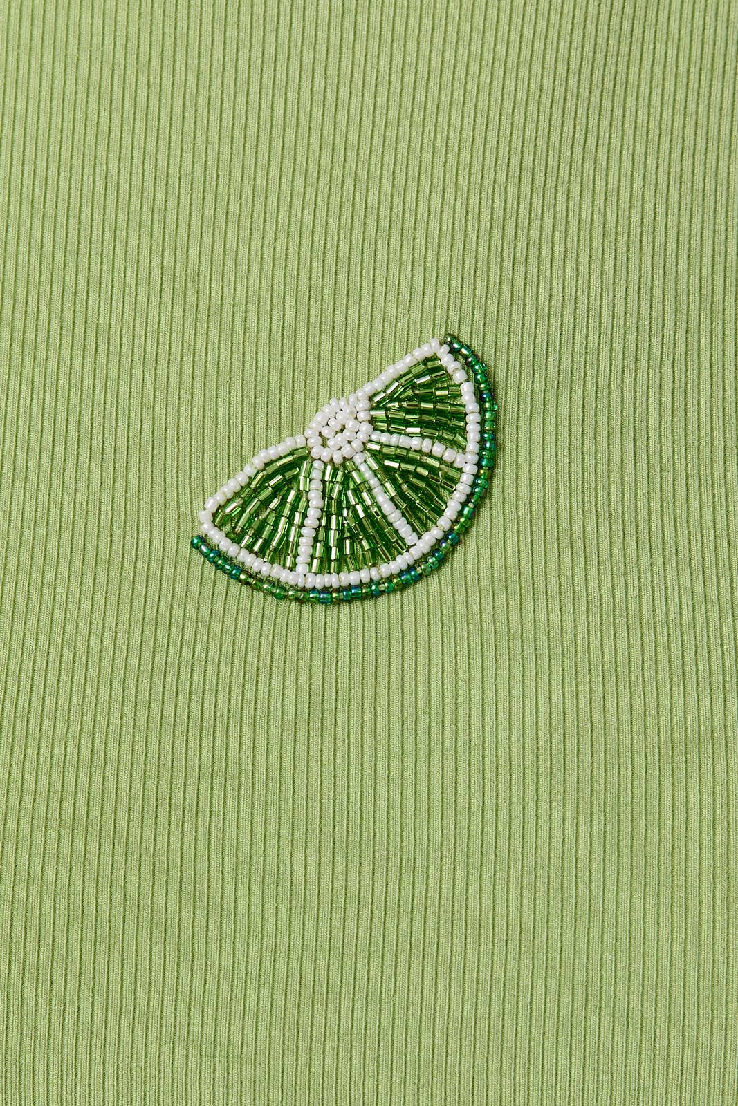 Beaded Lime Tank