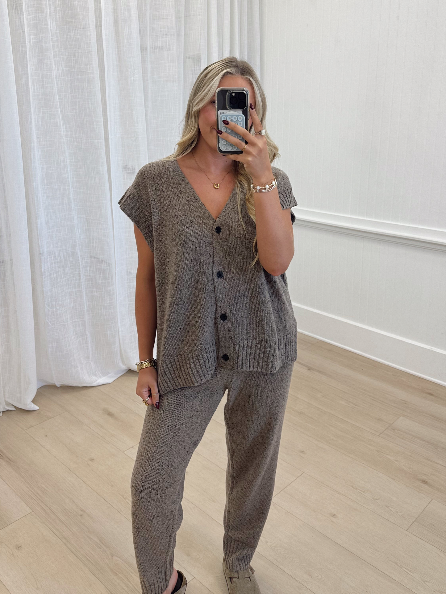 Ally Sweater Set- Top