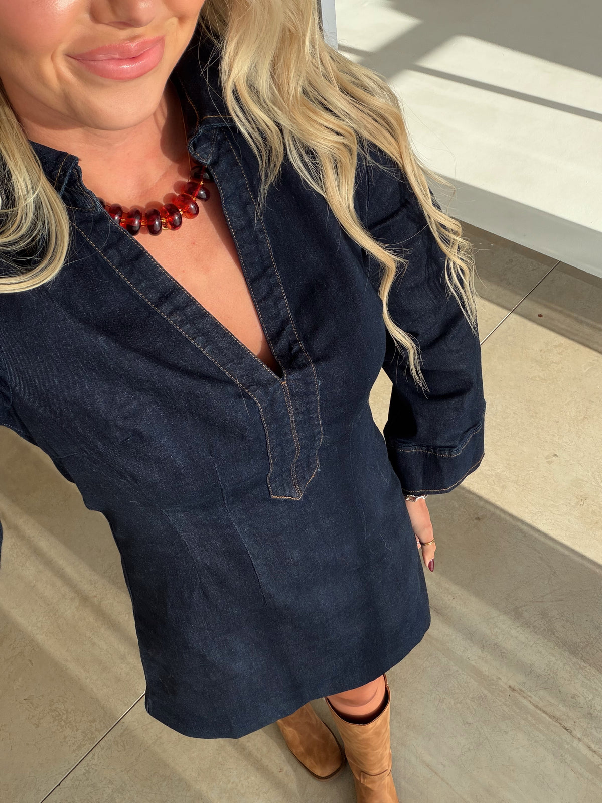 Dandelion Denim Mini