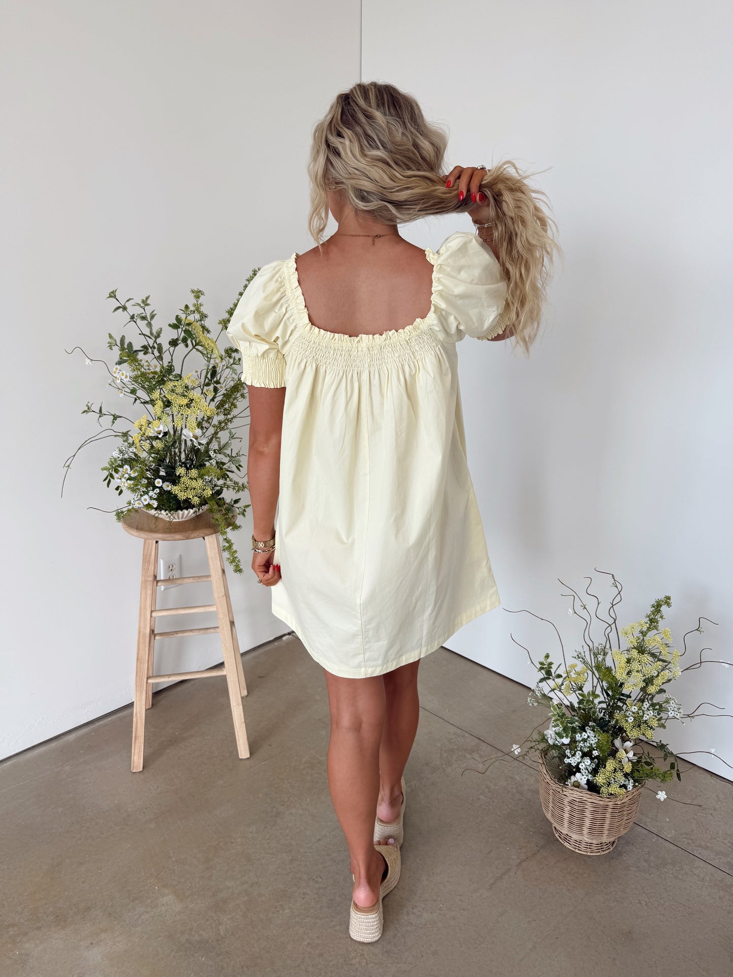 Mikki Mini Babydoll Dress