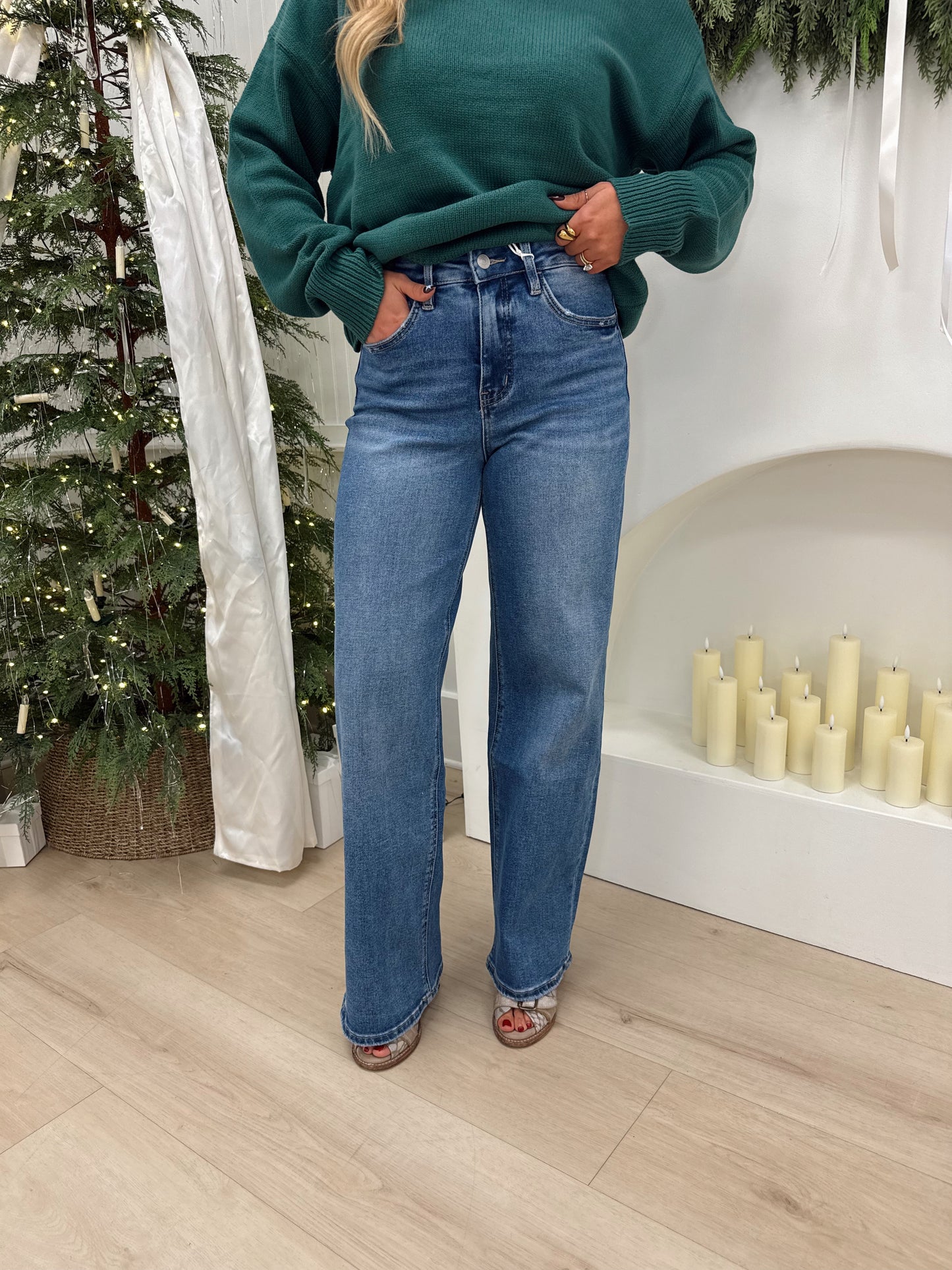 High Rise Baggy Jean- Lovervet by Vervet