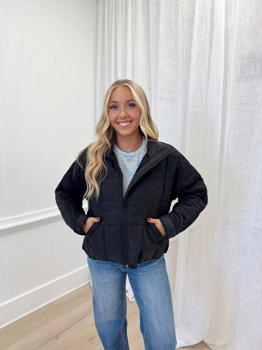 Quilted Puffer Jacket