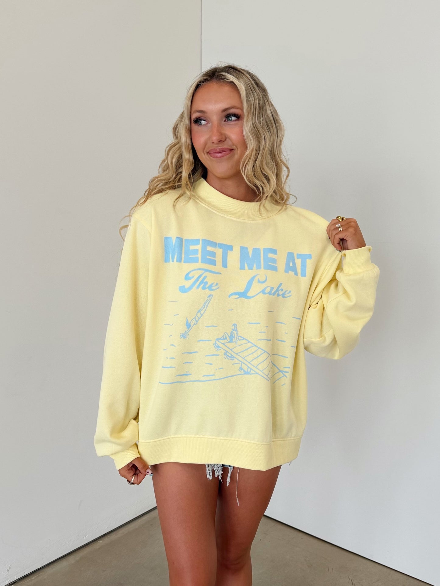 Meet Me At The Lake Crewneck