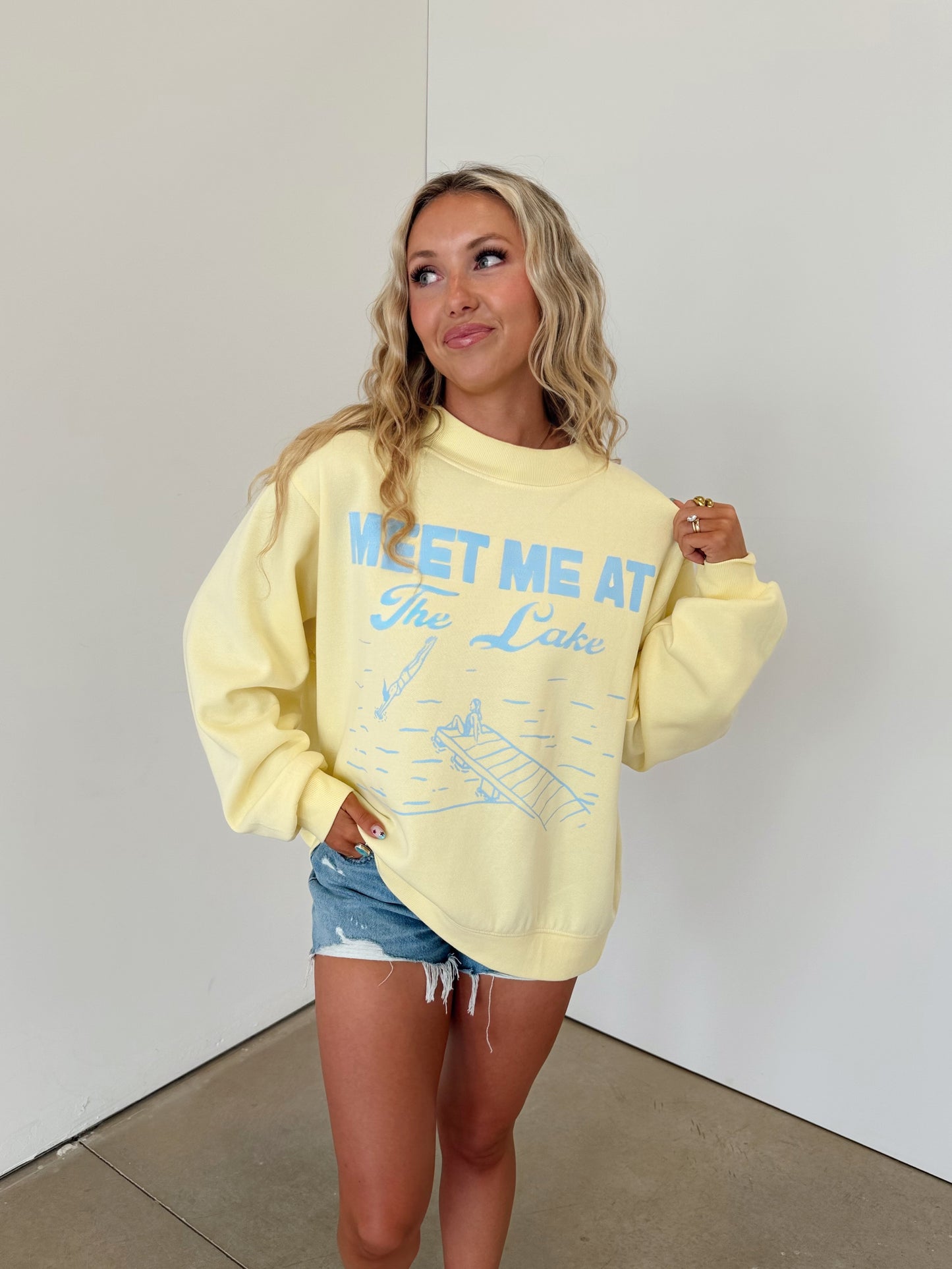 Meet Me At The Lake Crewneck