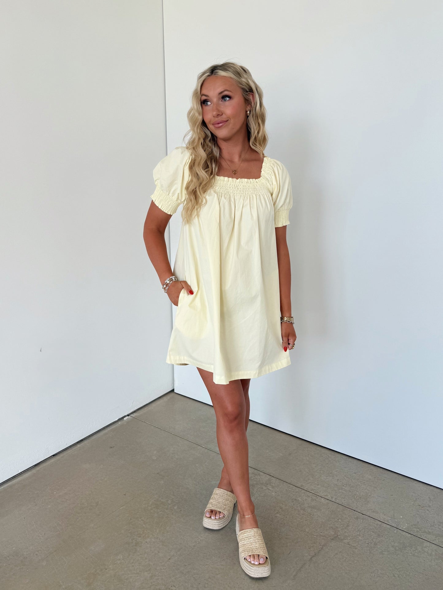 Mikki Mini Babydoll Dress