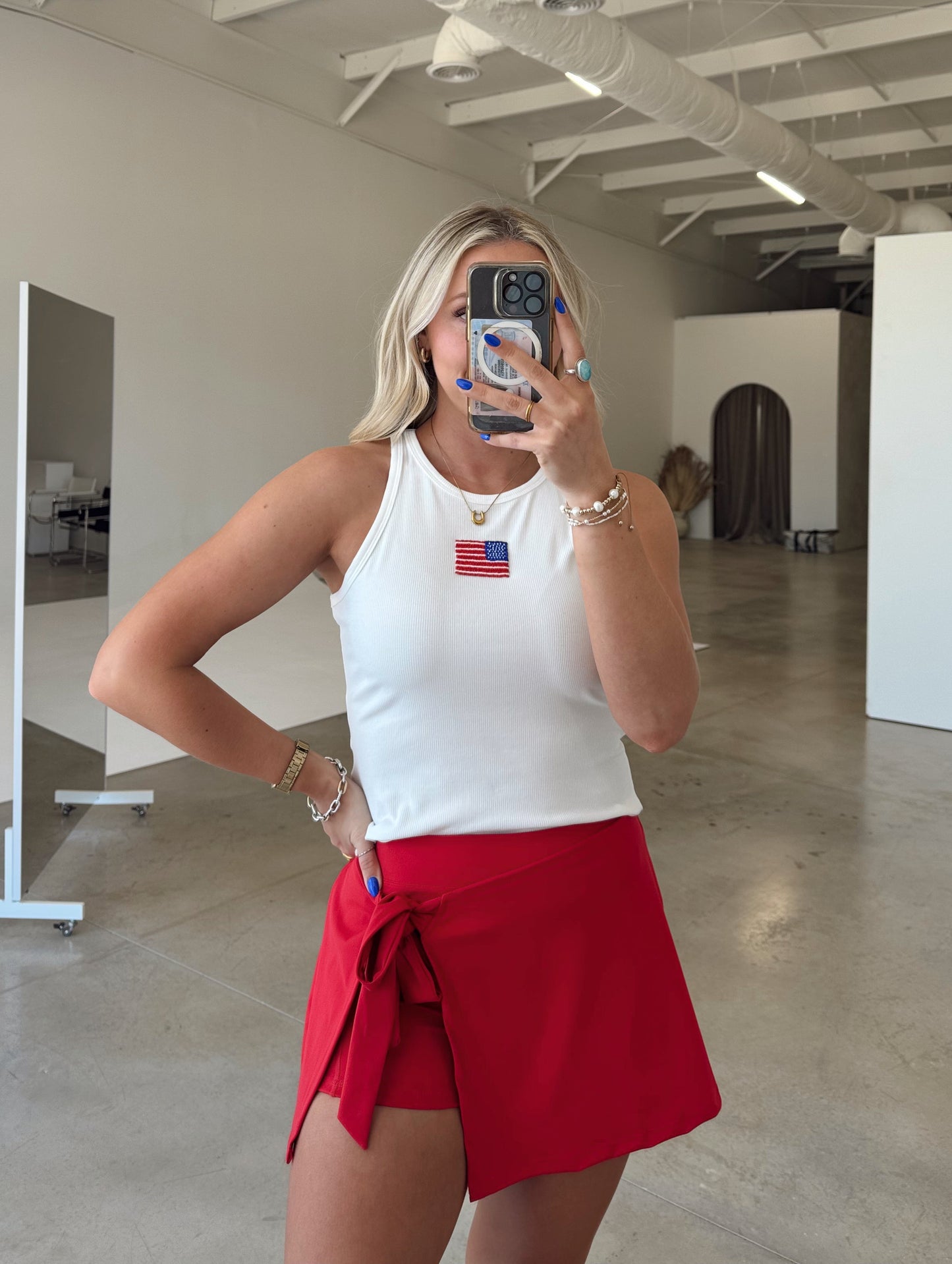 Wrap Tie Skort