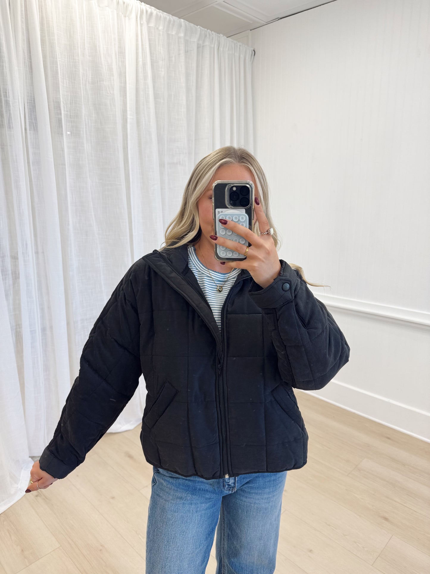 Quilted Puffer Jacket