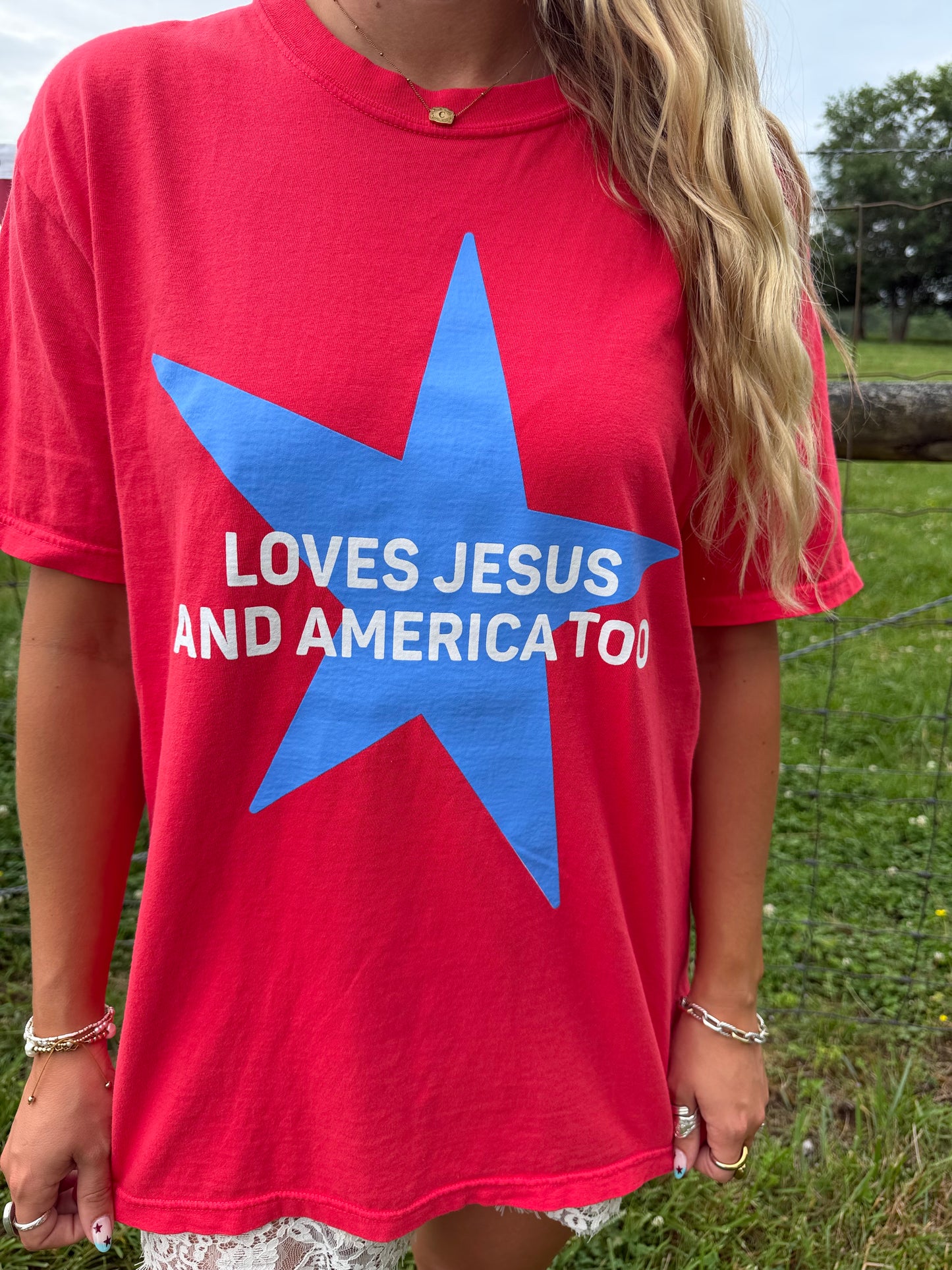 Jesus & America Tee