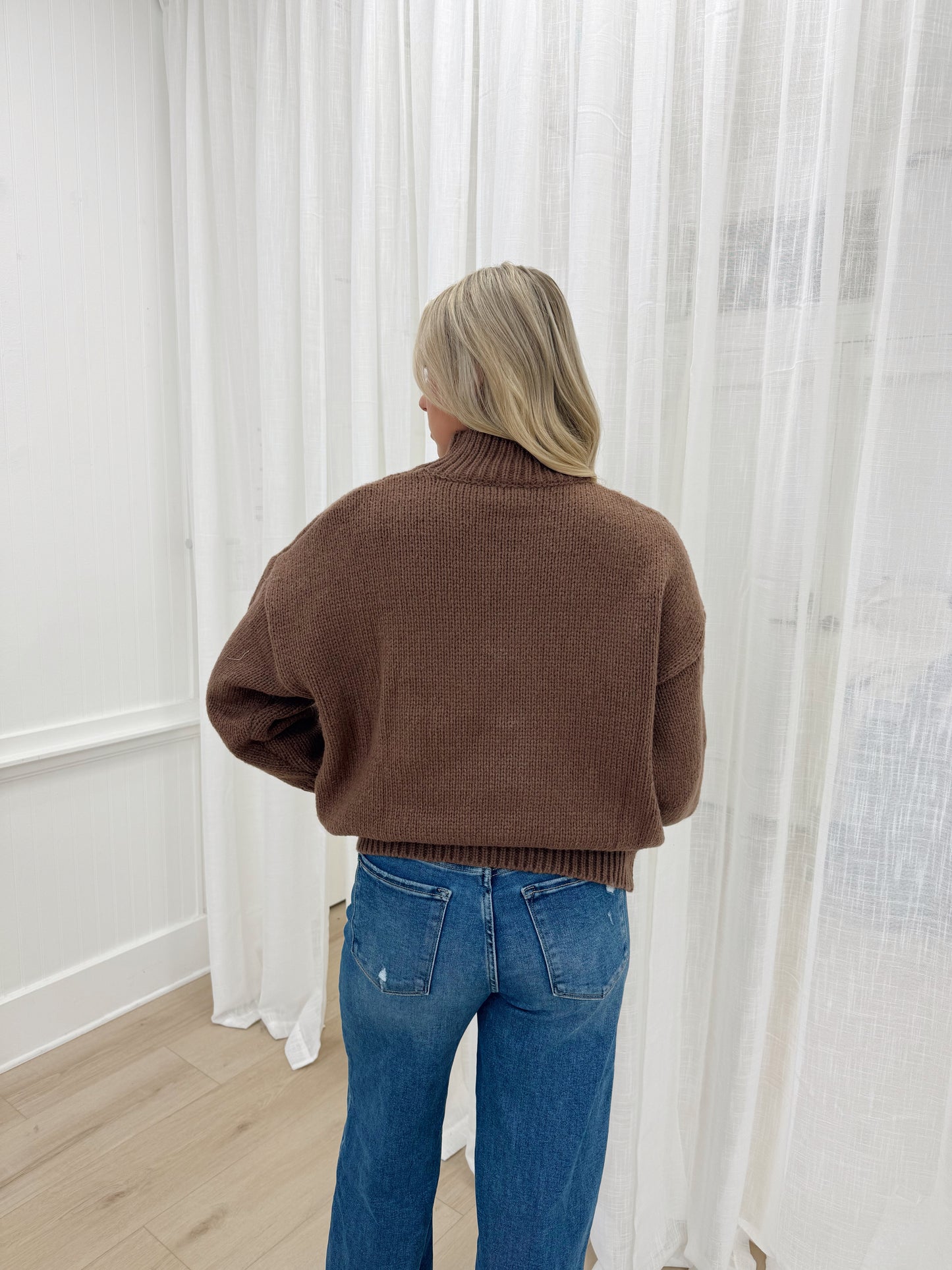 Chocolate Ski Sweater