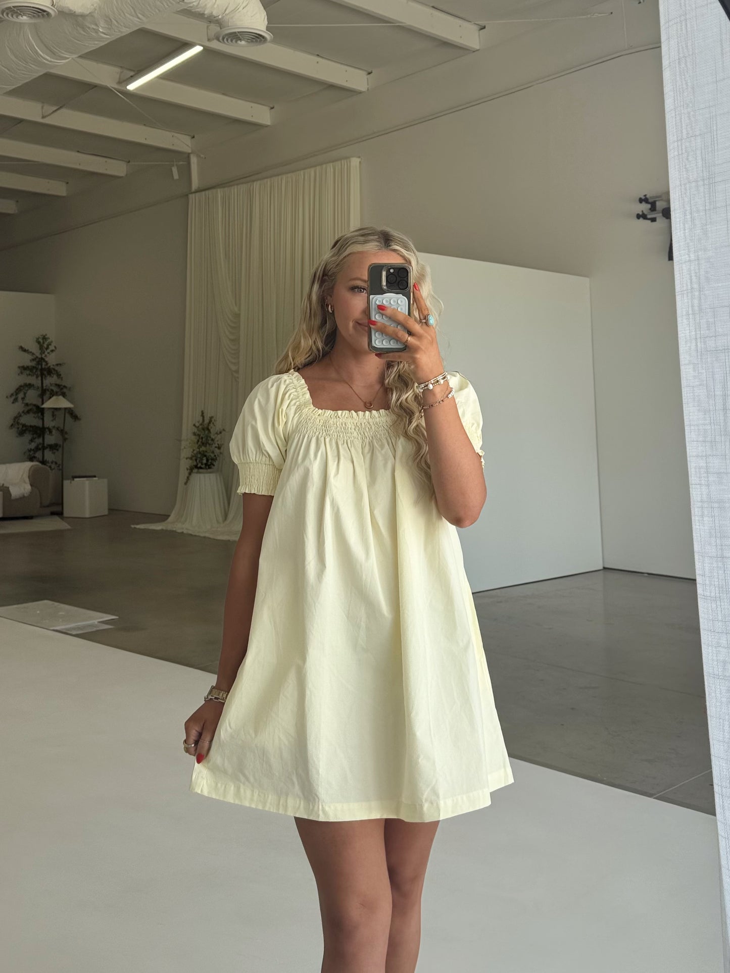 Mikki Mini Babydoll Dress