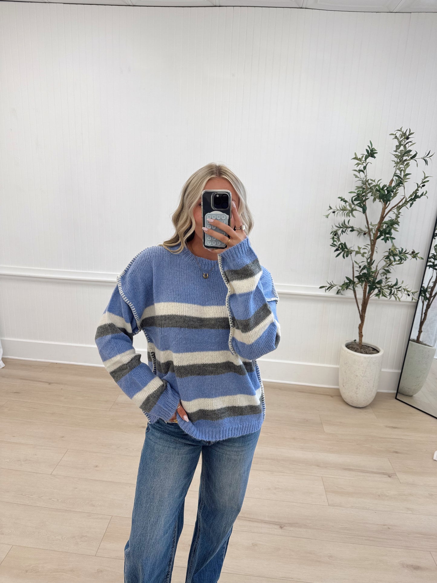Constance Striped Sweater