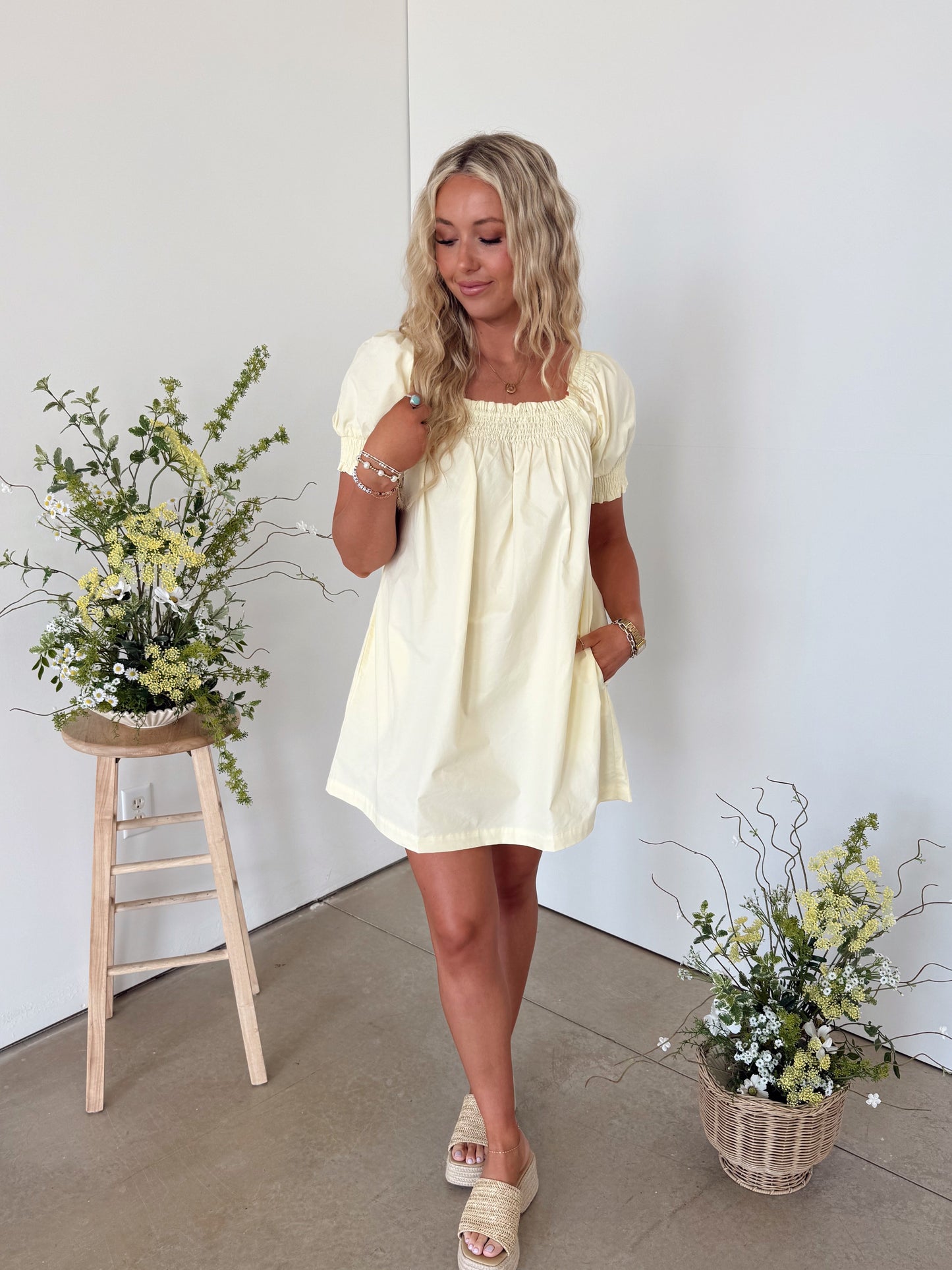 Mikki Mini Babydoll Dress