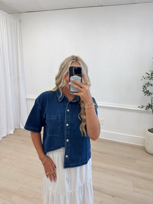 Lorelei Denim Top