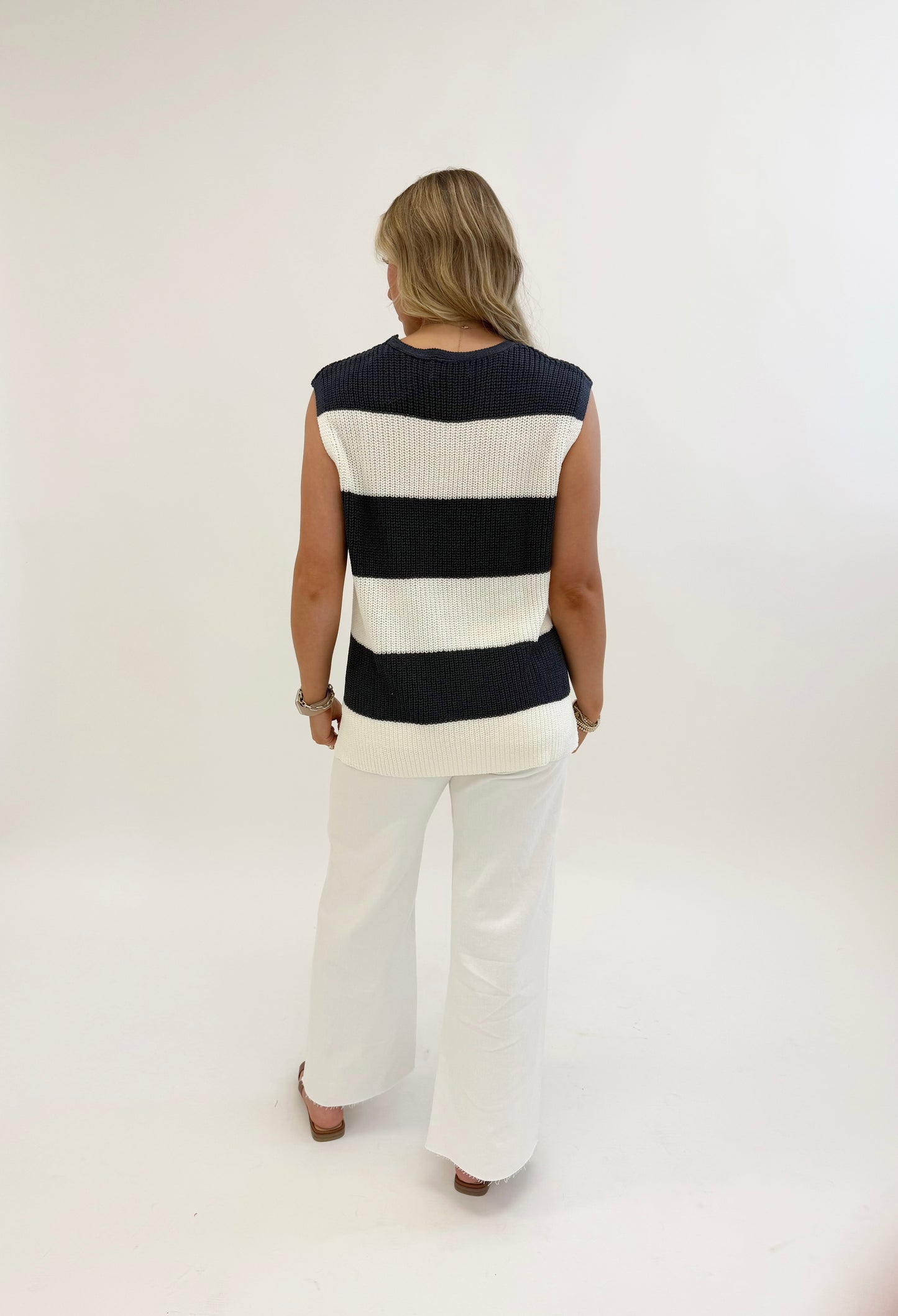 Laura Top- Navy